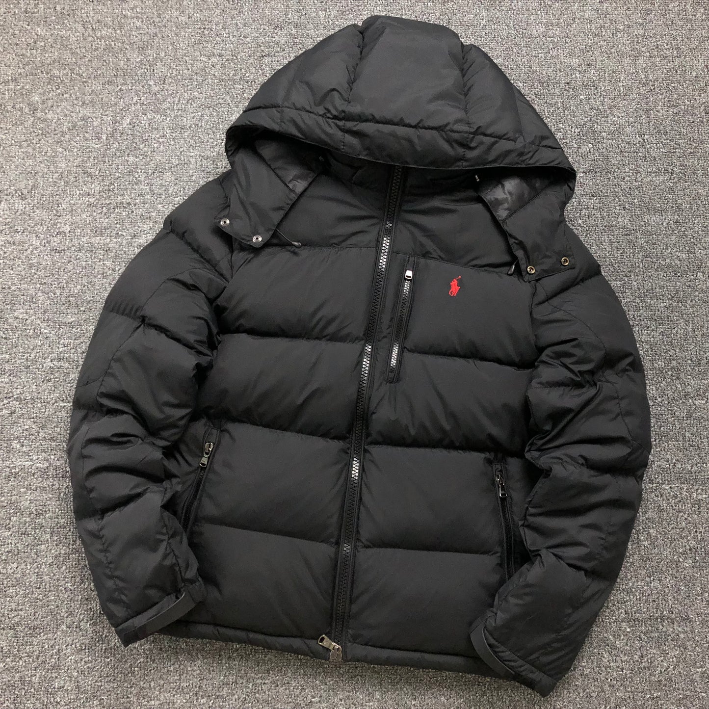 RALPH LAUREN AIR PUFFER BLACK