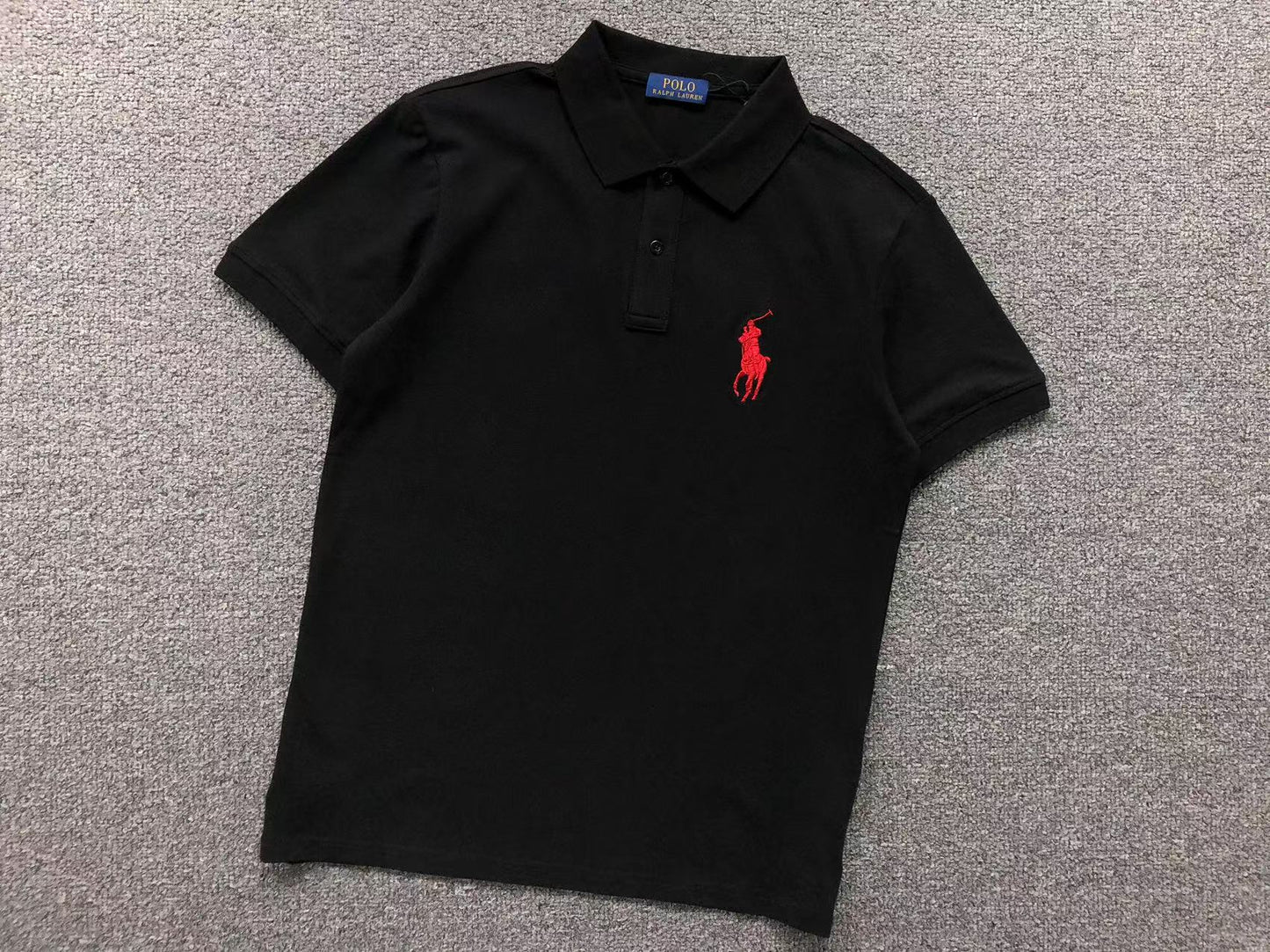 RALPH LAUREN BLACK POLO