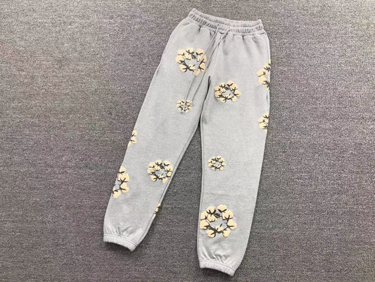 DENIM TEARS CPFM PANTS GREY/WHITE