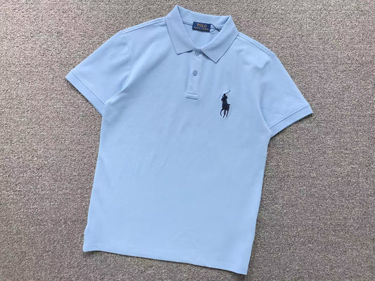 RALPH LAUREN SKY-BLUE POLO